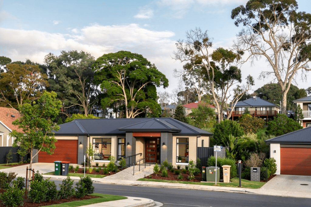 Modern SDA property in a quiet, established residential neighborhood.